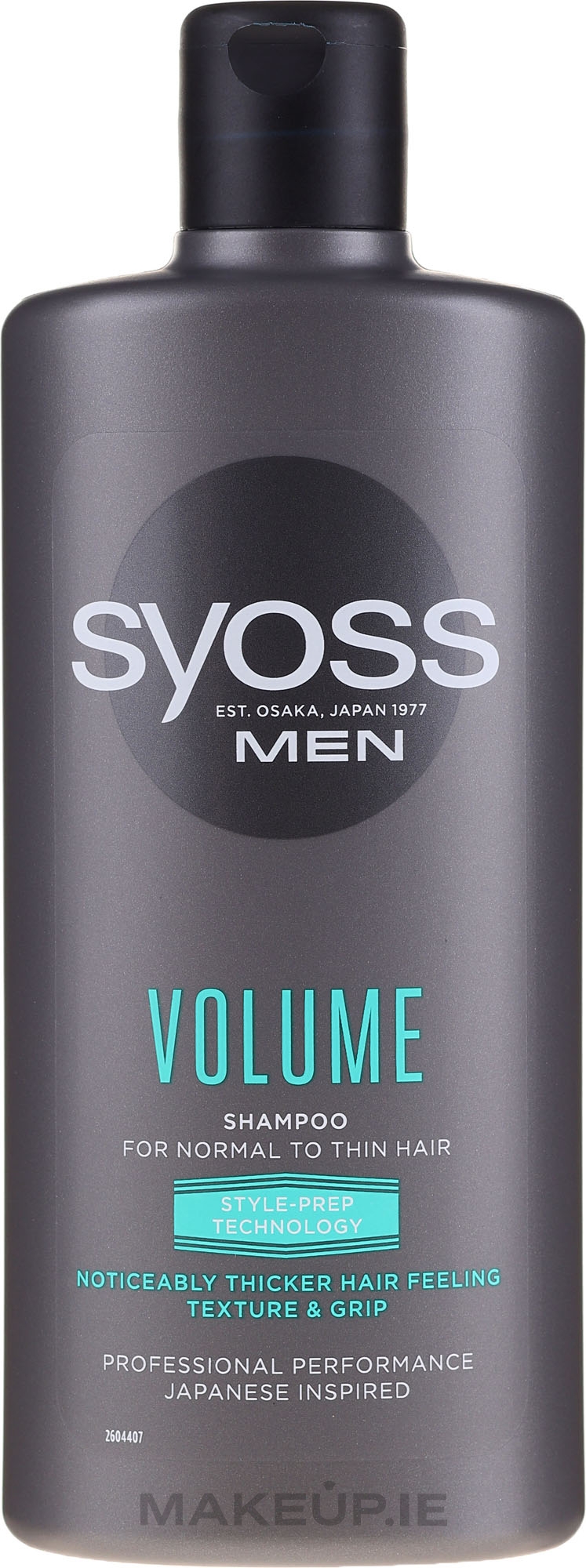 syoss szampon volume for fine flat hair