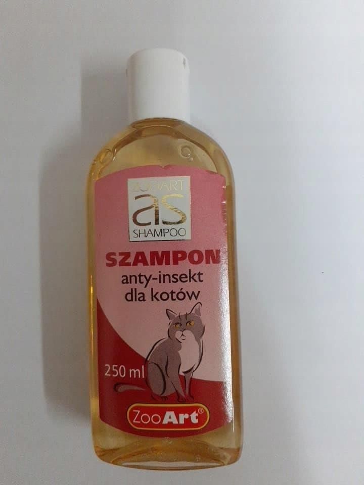 szampon anti-insekt dla kota