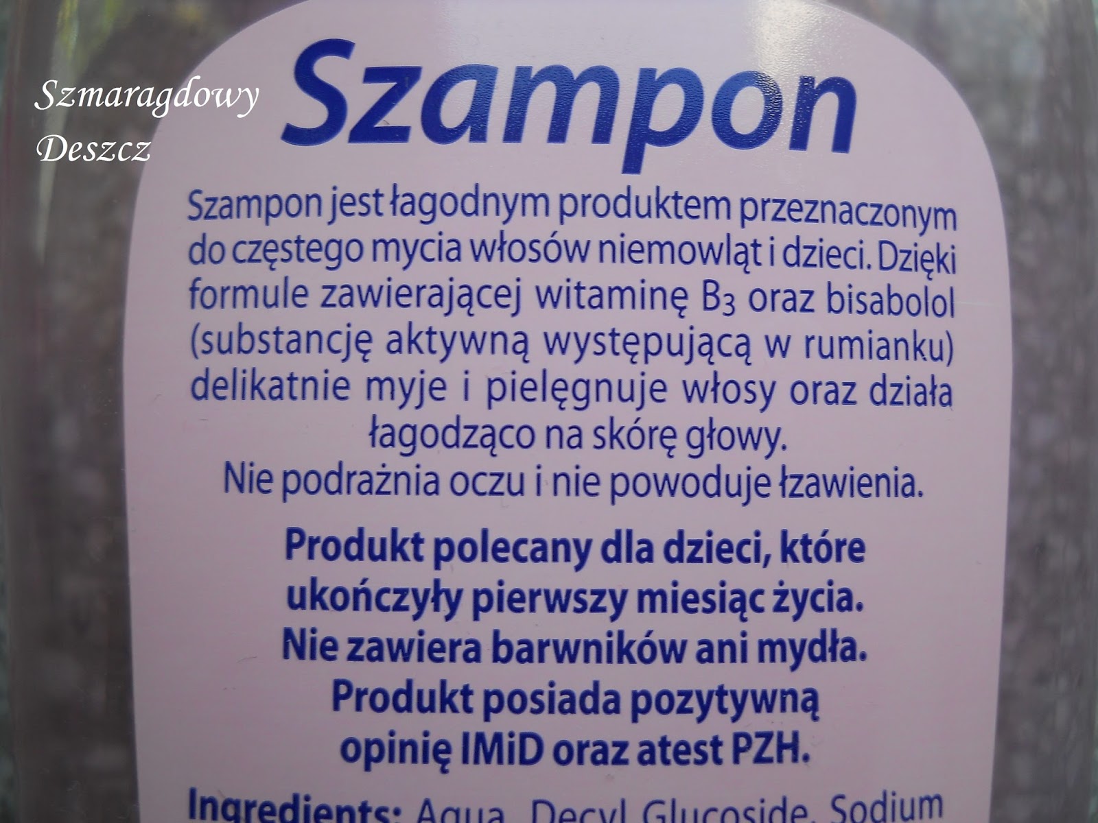 szampon bambino skład