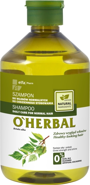 szampon bez sls o herbal volume