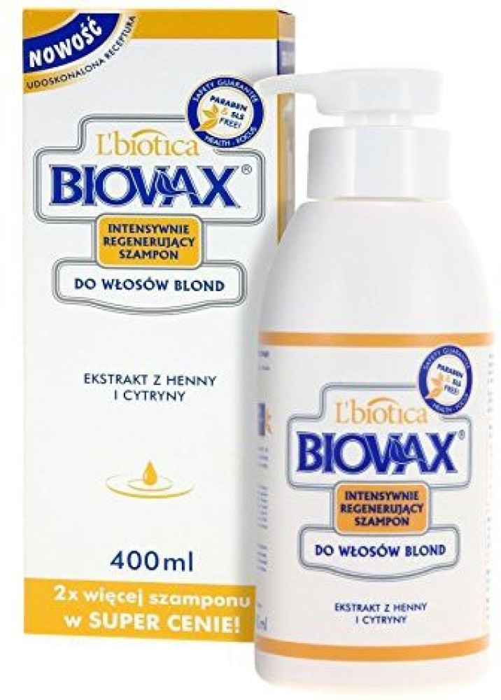 szampon biovax dull hair 400ml