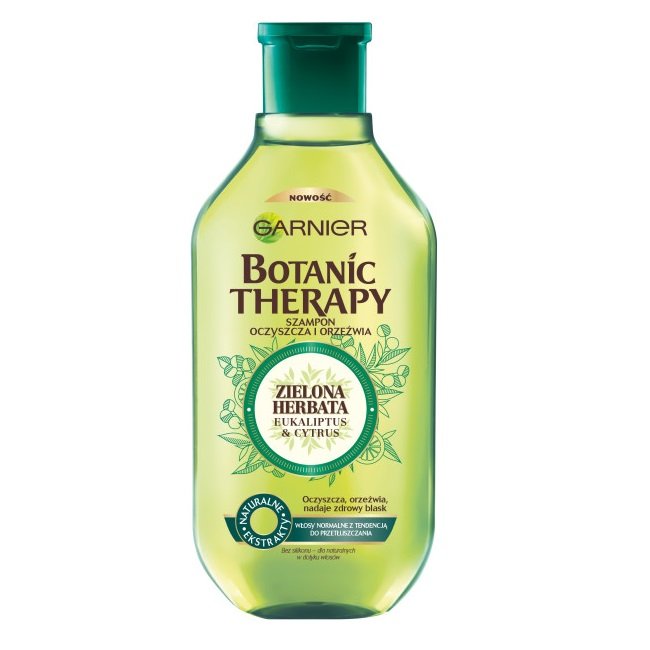 szampon botanic therapy zielona herbata