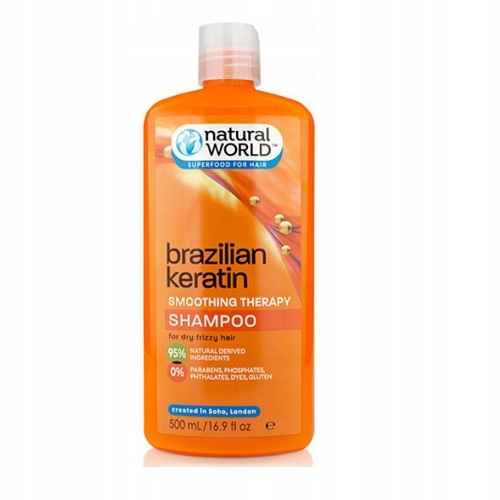 szampon brazilian keratin natural world 1l cena