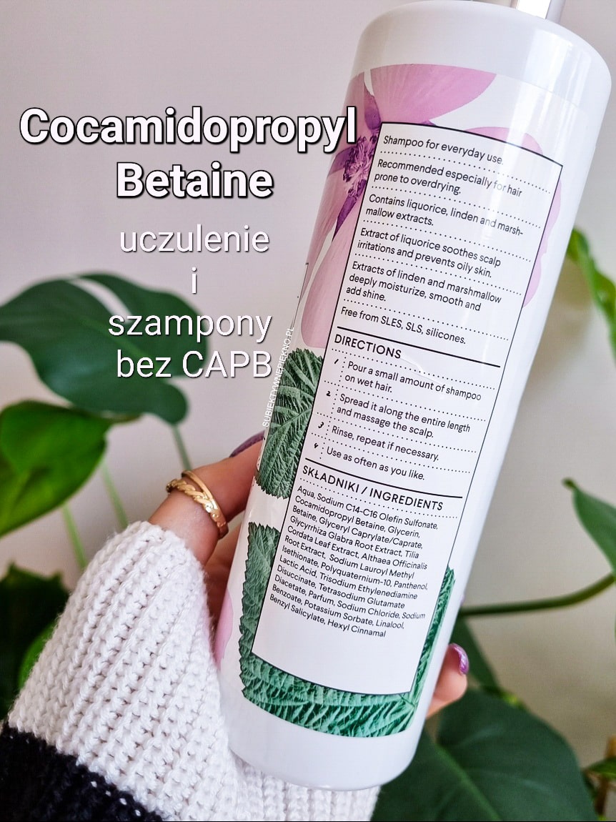 szampon cocamidopropyl betaine a wypadanie włosów