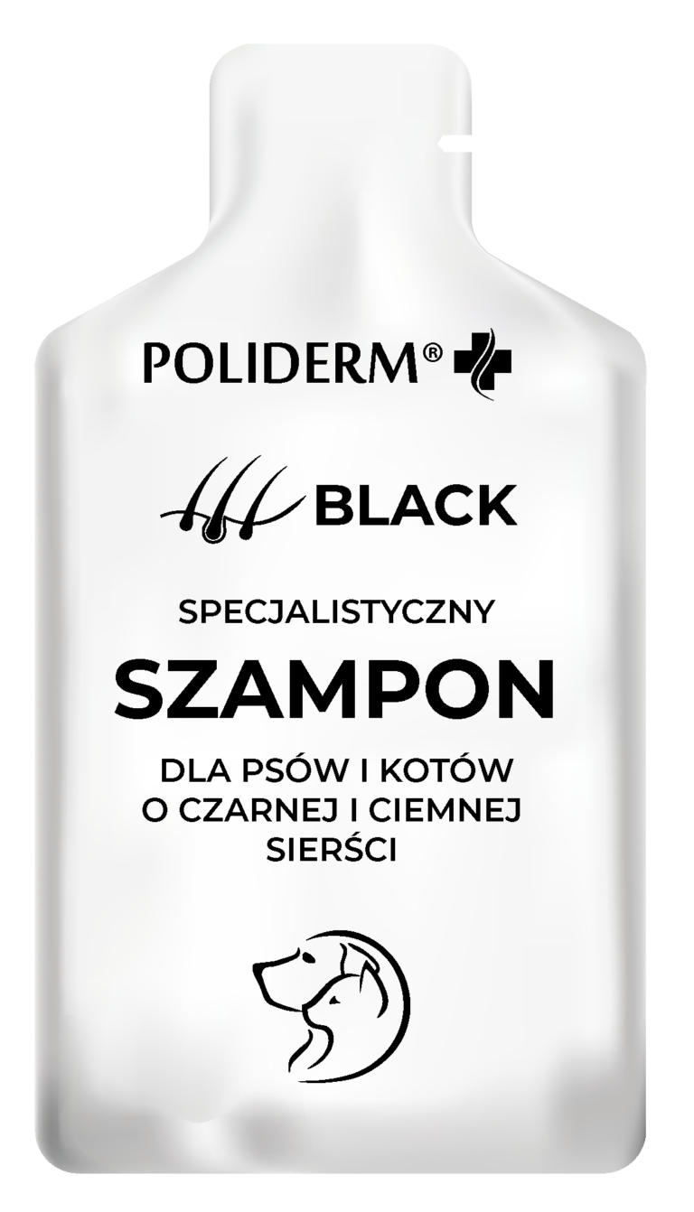 szampon dla psów black