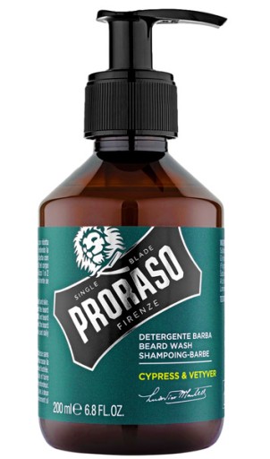 szampon do brody proraso cypress & vetyver beard wash opinie