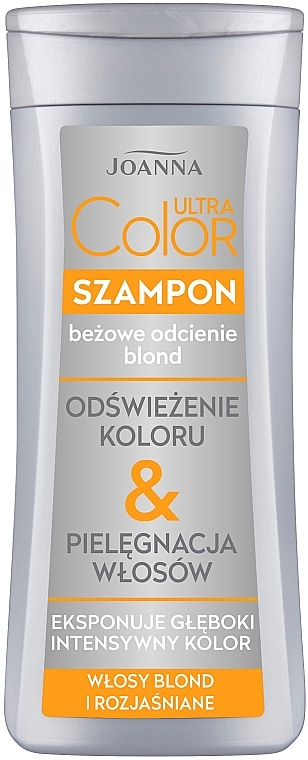 szampon do ciepłego koloru blond