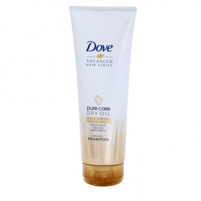 szampon do włosów dove pure care dry oil opinie