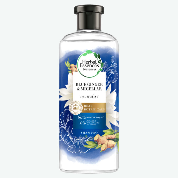 szampon do włosów micellar water & blue ginger