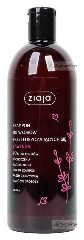 szampon do włosów ziaja lawenda