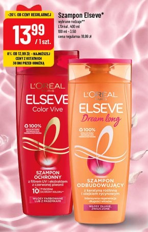 szampon elseve dream long rossmann