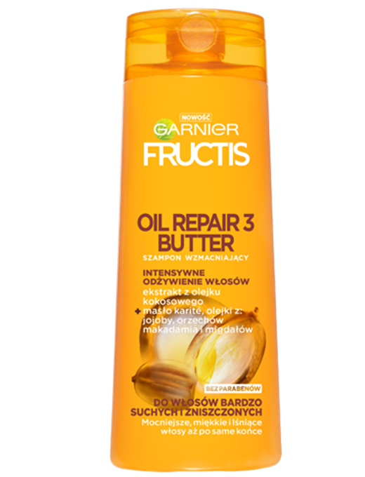 szampon fructis oil repair nadaje się do włosów czarnych opinie