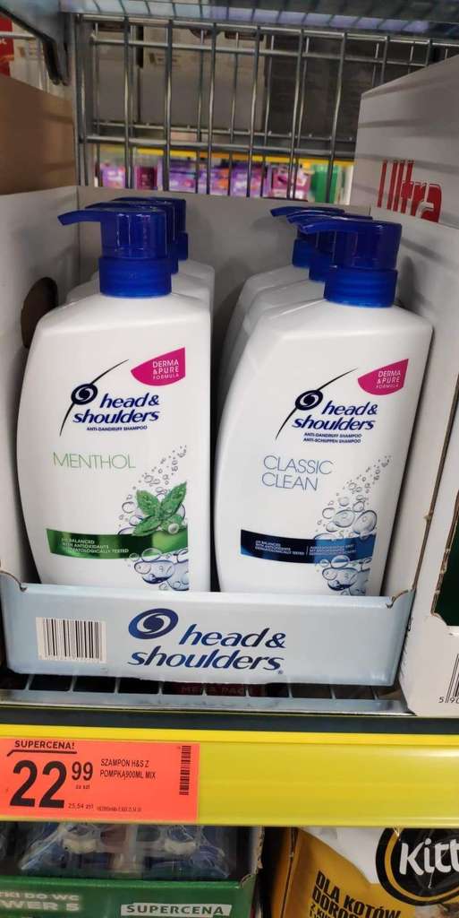 szampon head and shoulders 900ml z pompką jak uruchomić pompę