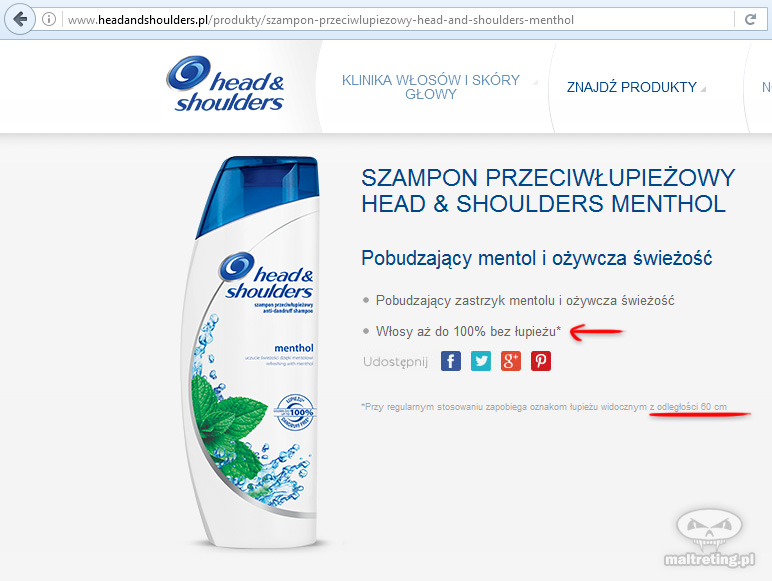 szampon head and shoulders skład