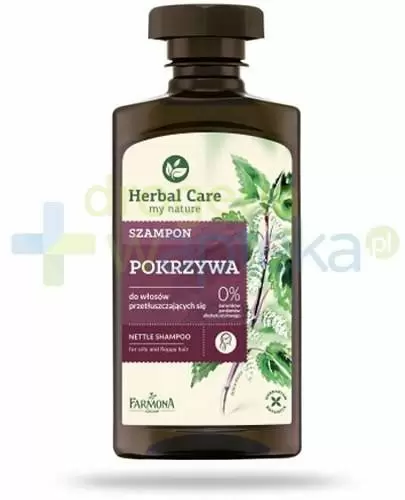 szampon herbal care włosów przetłuszczających się pokrzywa