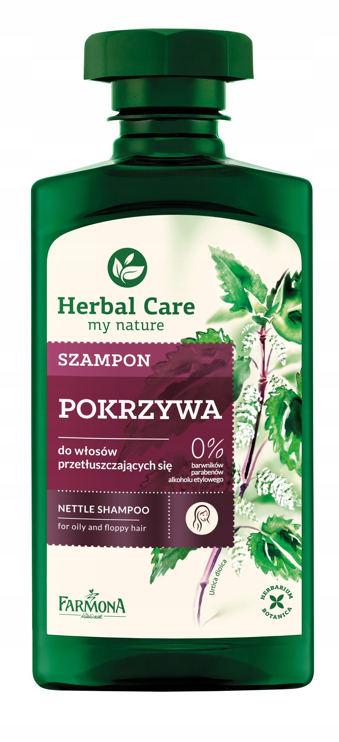 szampon herbal care z pokrzywą