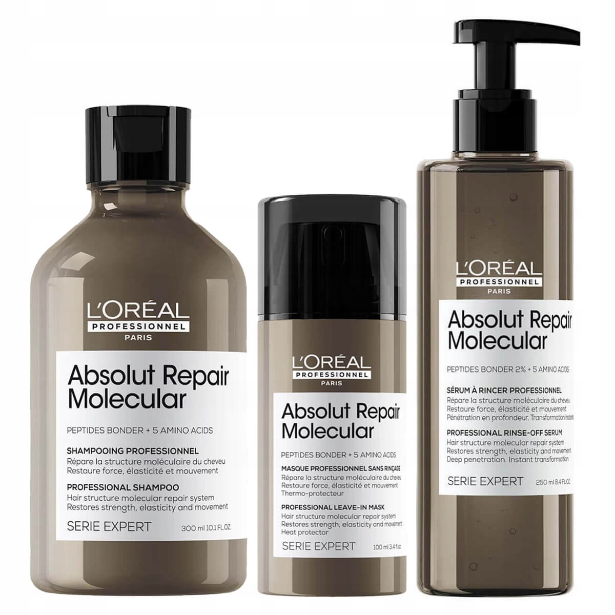 szampon i maska loreal absolut repair allegro