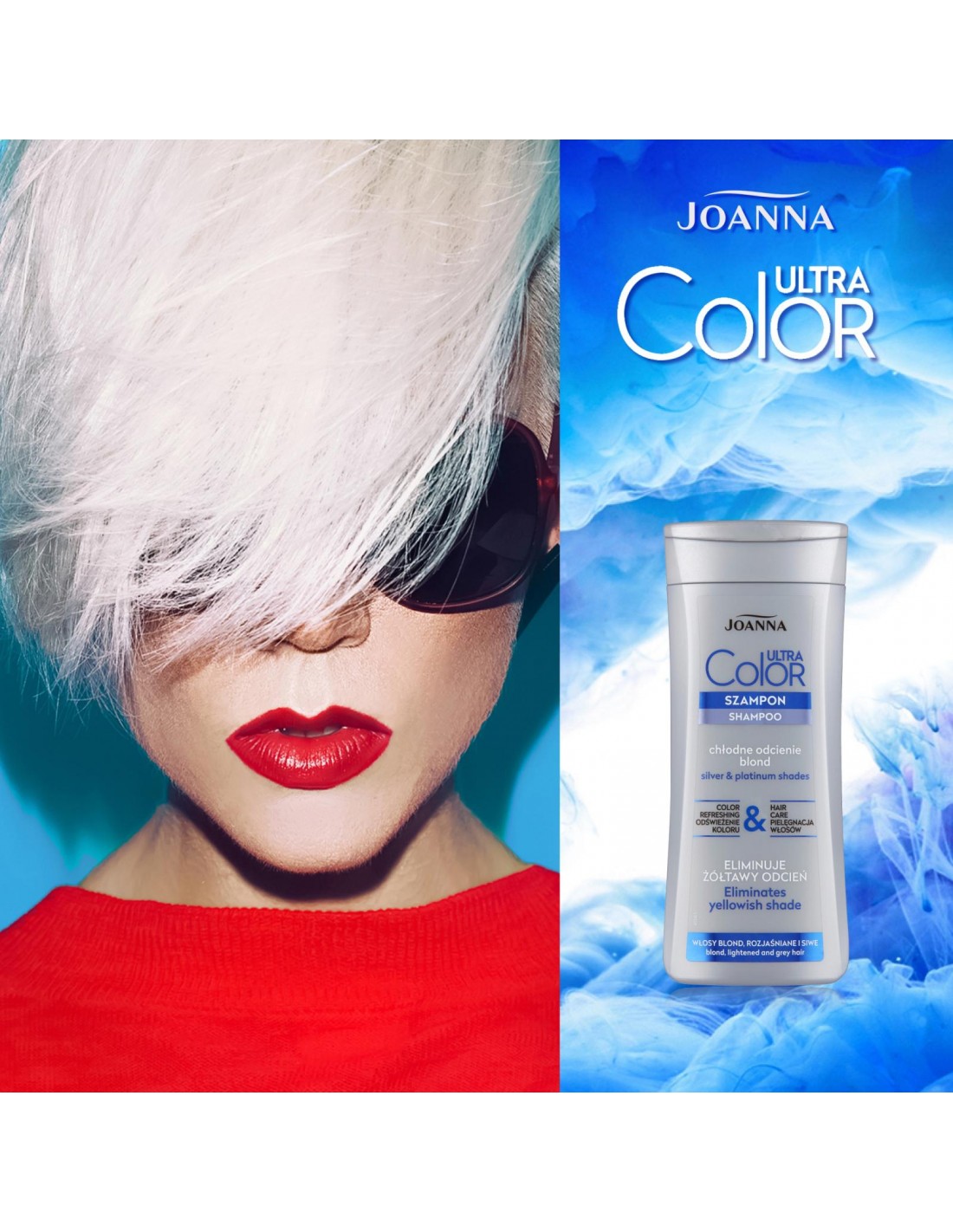 szampon joanna ultra color system czym zniwelowac