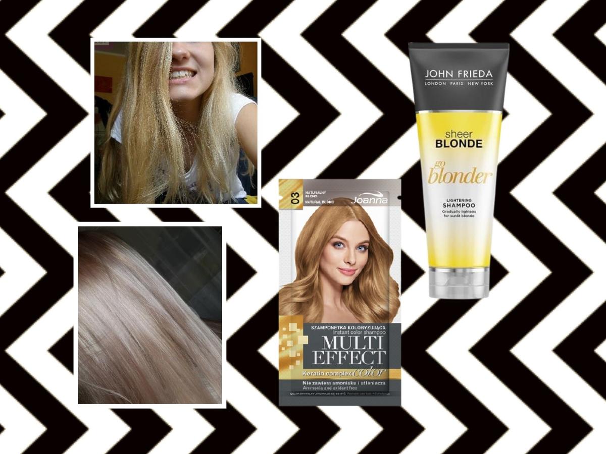 szampon koloryzujący beżowy blond toner