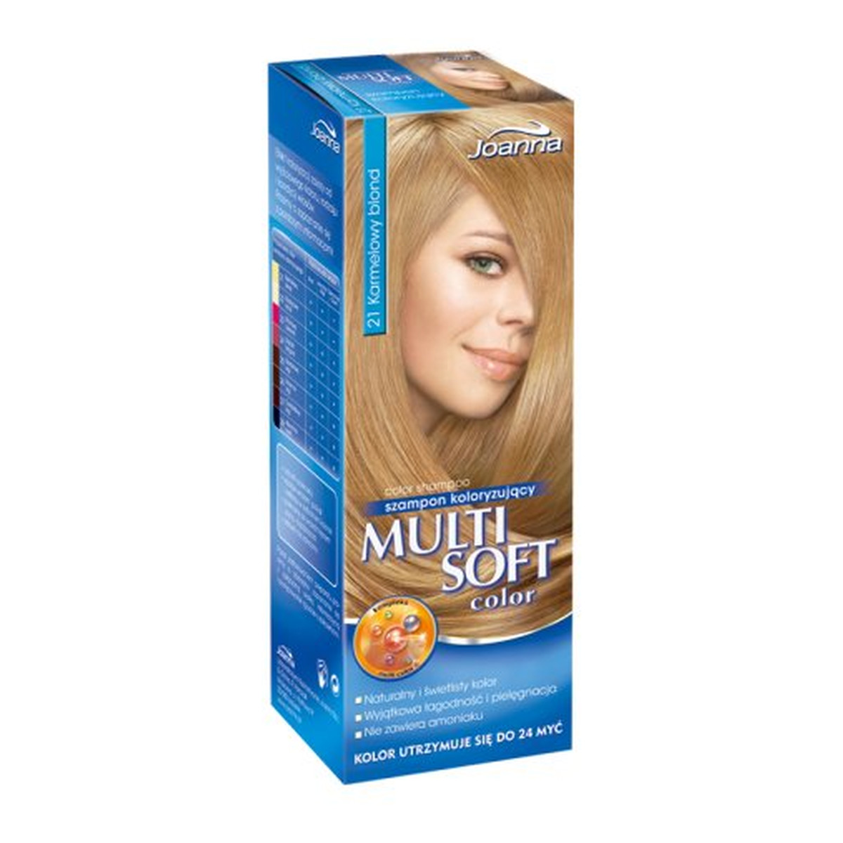 szampon koloryzujący multi soft karmelowy blond