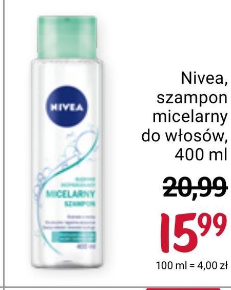 szampon micelarny nivea rossman