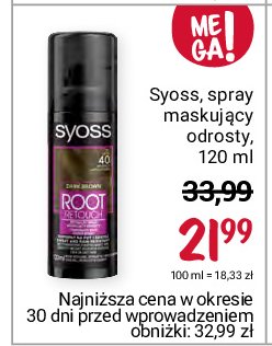 szampon na odrosty rossmann syoss