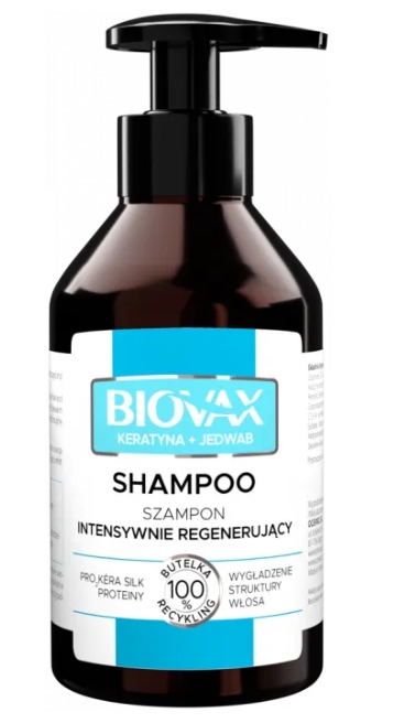 szampon niebieski biovax