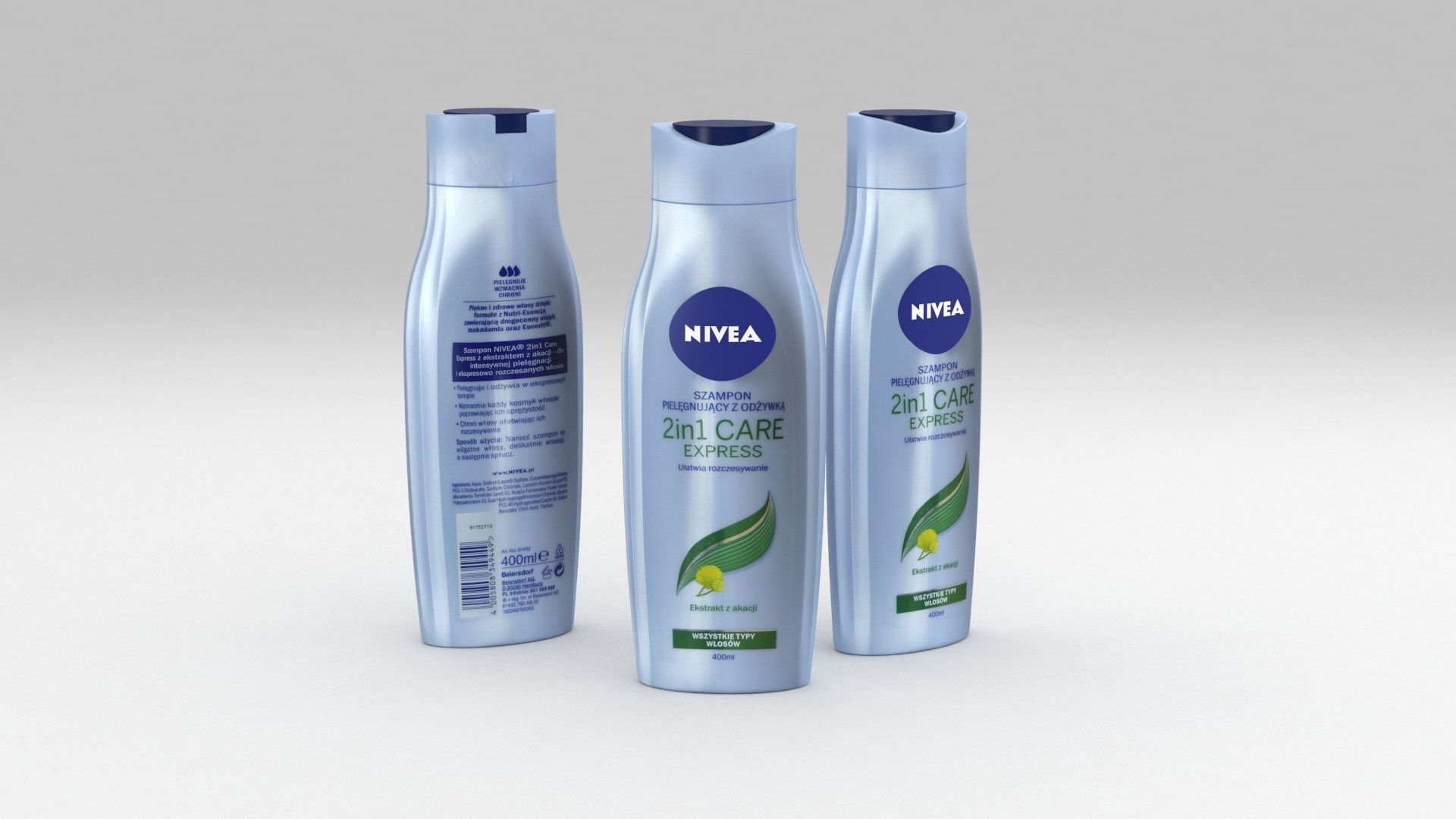 szampon nivea 2 in 1 care express