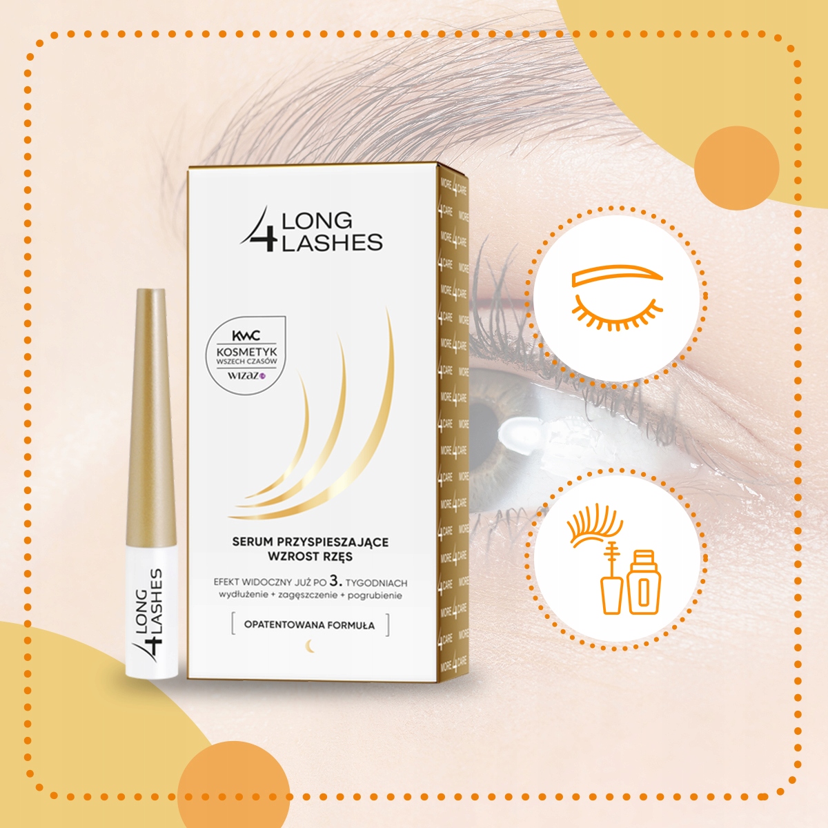 szampon odżywka i serum 4 long lashes oceanic opinie