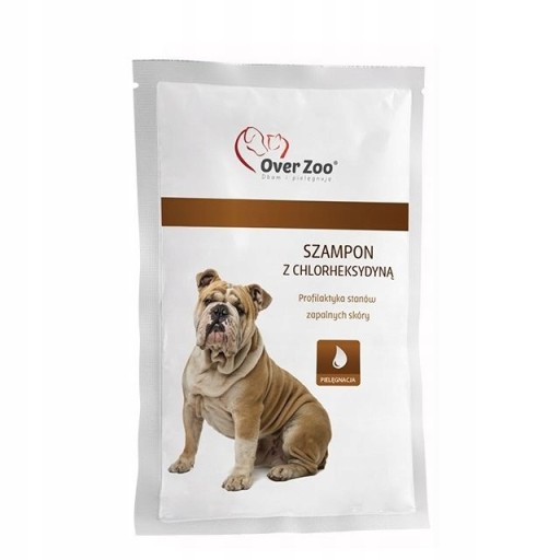 szampon over chlorhexidine vet line saszetka 20 ml