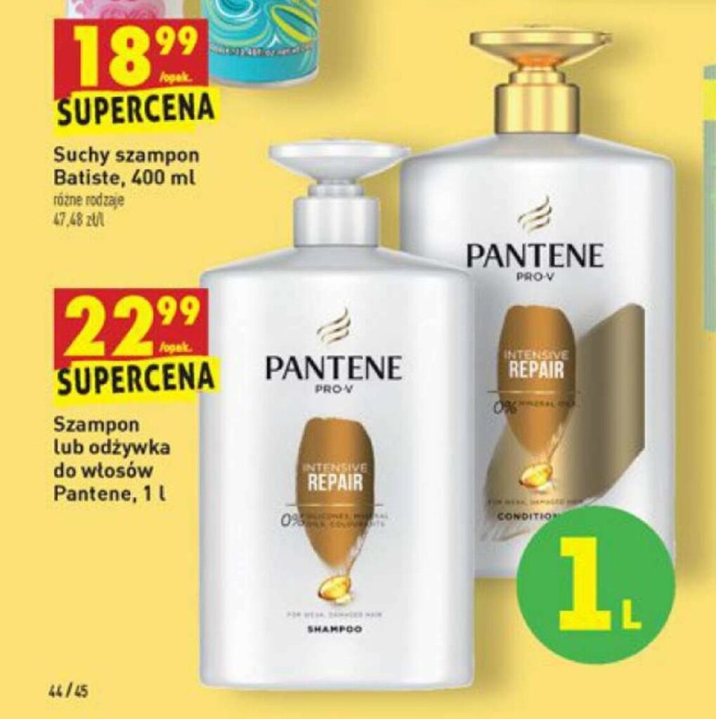 szampon pantene biedronka