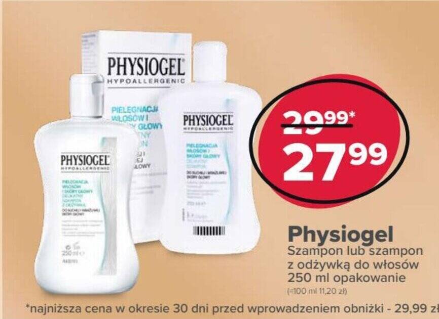 szampon physiogel rossmann