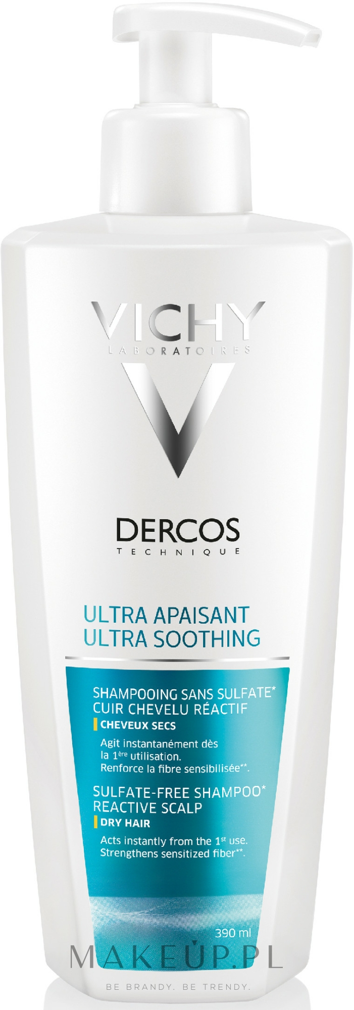 szampon vichy dercos ultra apaisant