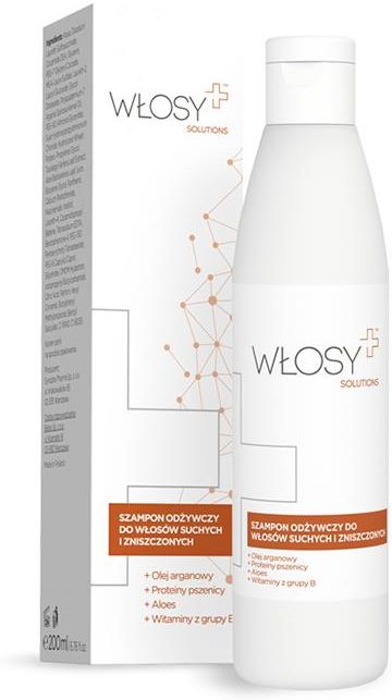 szampon włosy solutions odżywczy