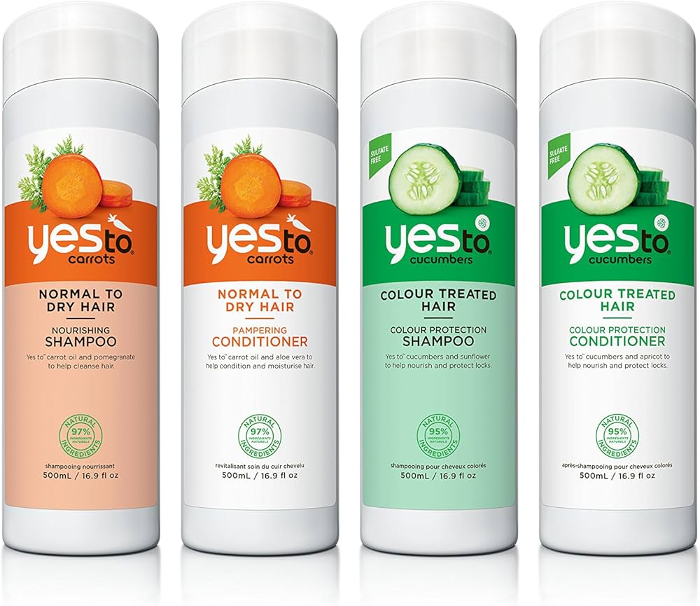 szampon yes to carrots nourishing shampoo