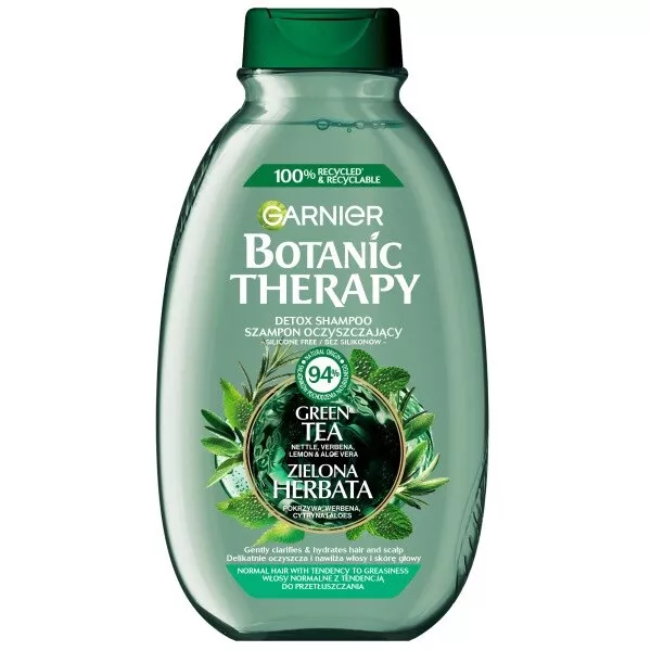 szampon z botanic therapy zielona herbata