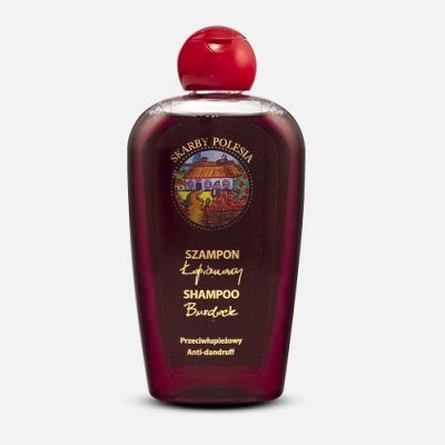 szampon z dziegciem-przeciwłup 250ml skarby polesia