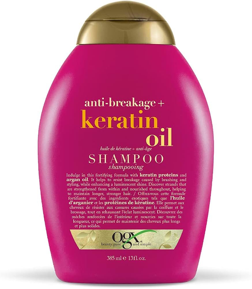 szampon z keratyna anti-breakage keratin oil