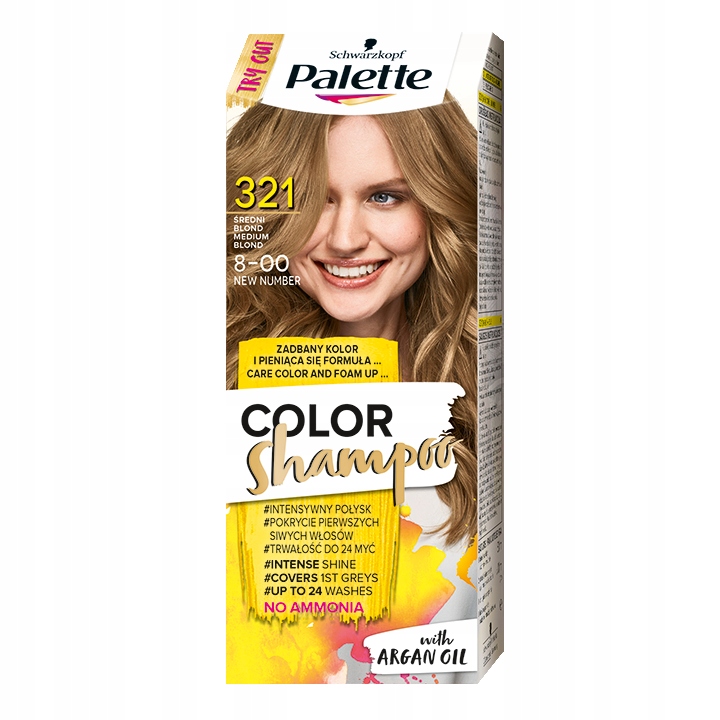 szampon z paletynaturalny blond na odrosty