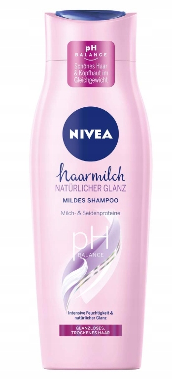 szampon z proteinami mleka nivea