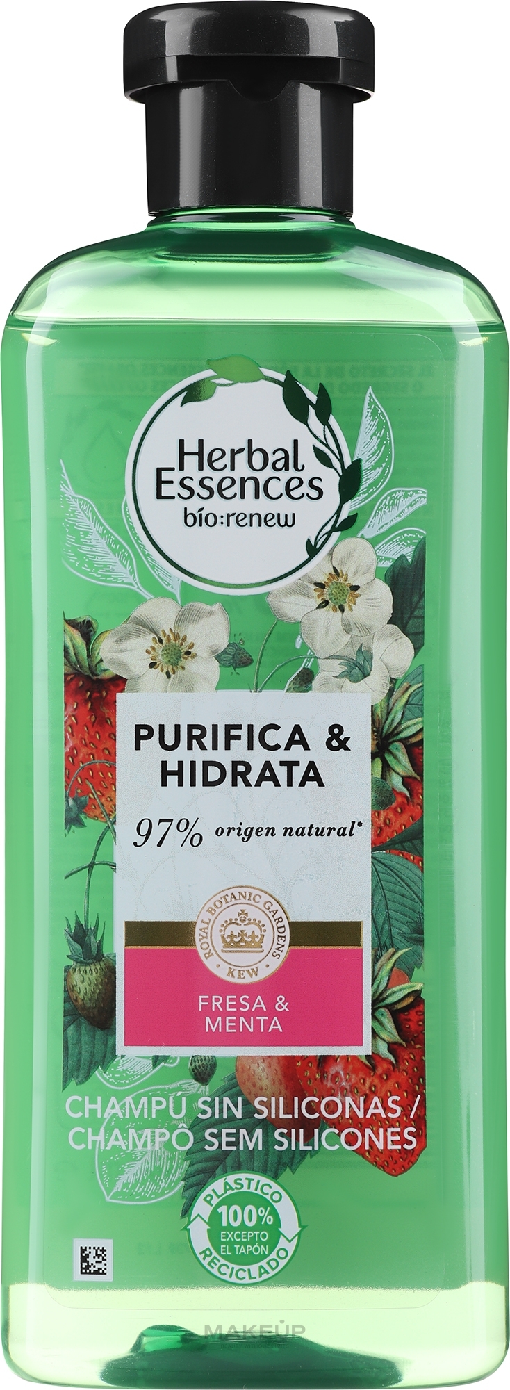 szampon z truskawką i mięta herbal