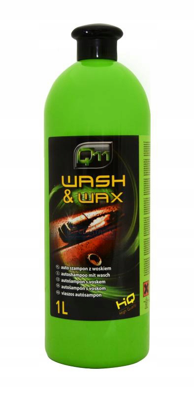 szampon z woskiem q11 koncentrat 1l wash&wax