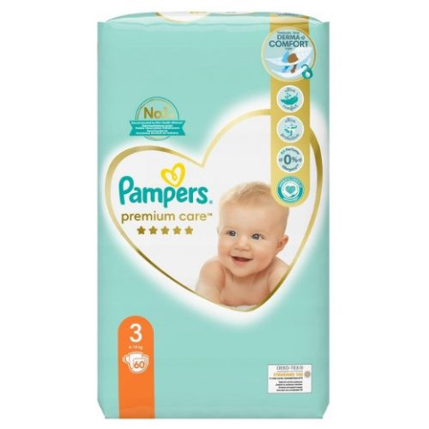 tanie pieluchy pampers 3