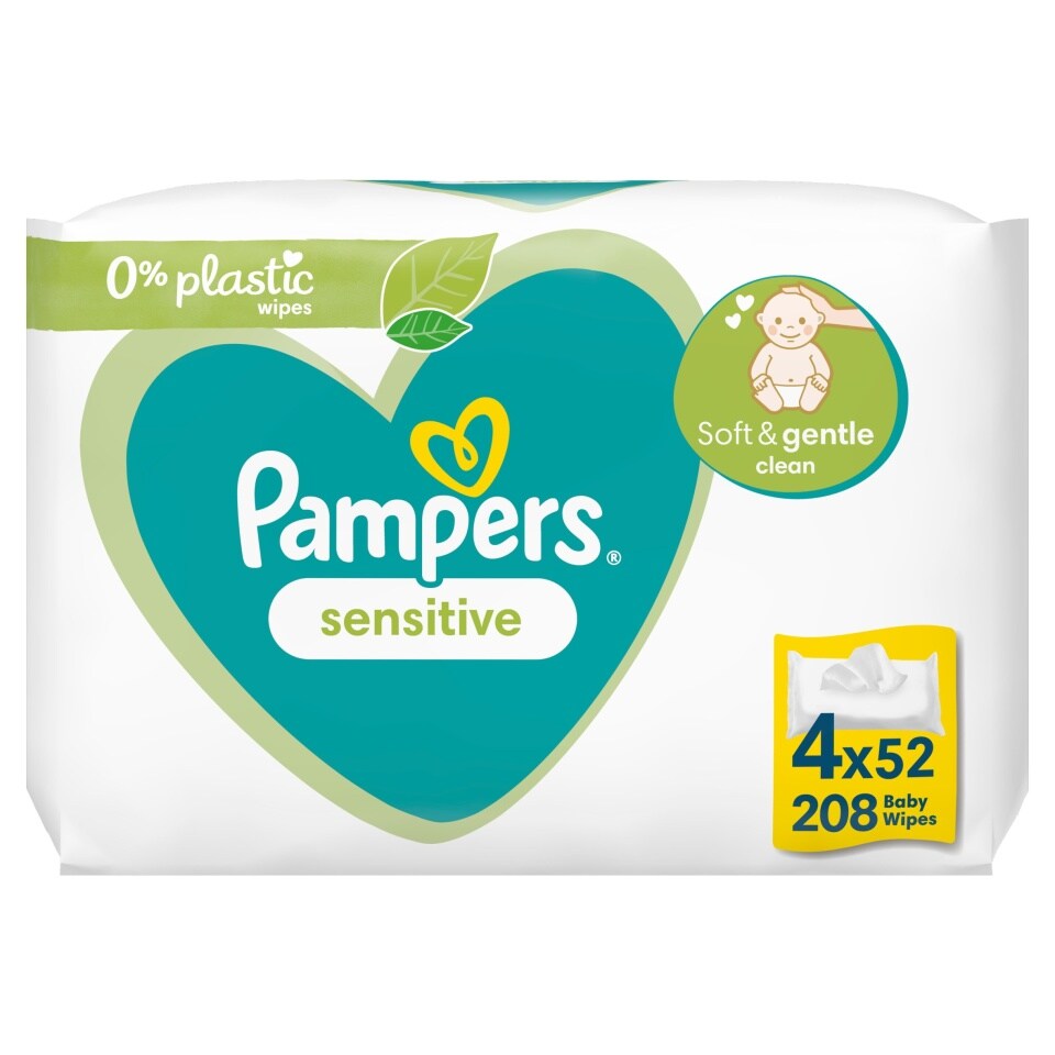 tesco chusteczki pampers sensitive