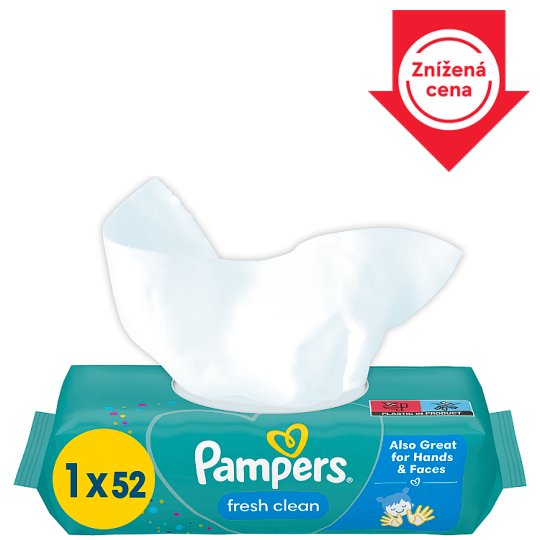 tesco pampers fresh clean