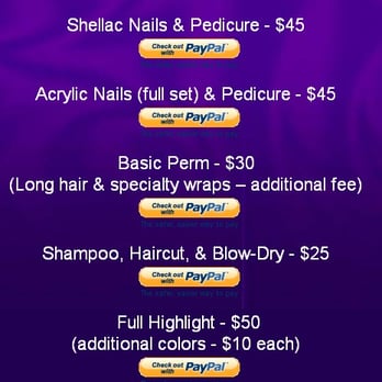 the pamper stop salon