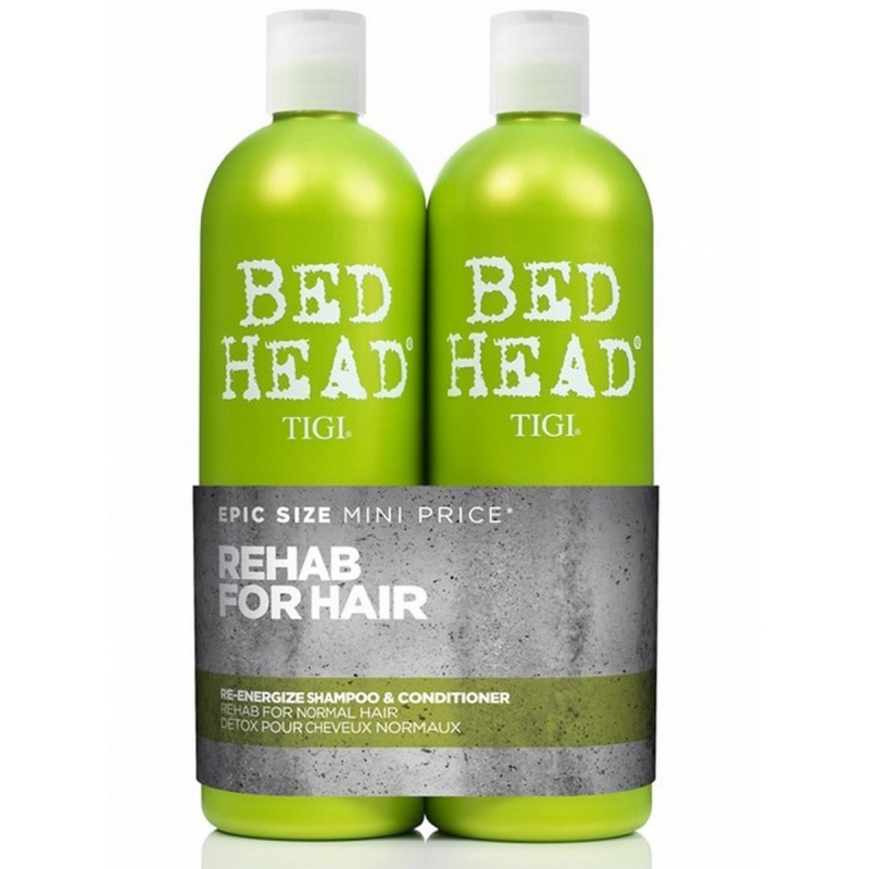 tigi bed head re-energize szampon do włosów normalnych 750ml