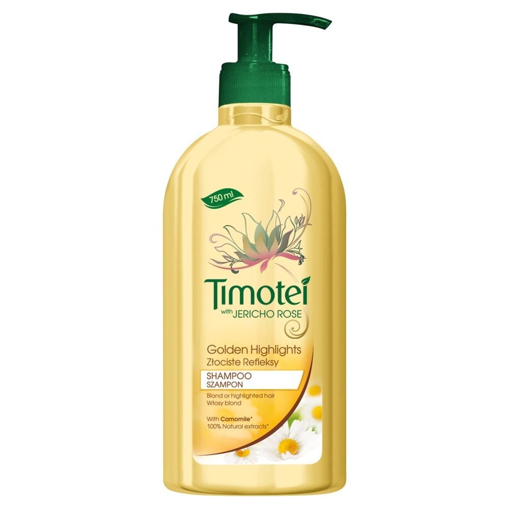 timotei złote refleksy szampon 750 ml