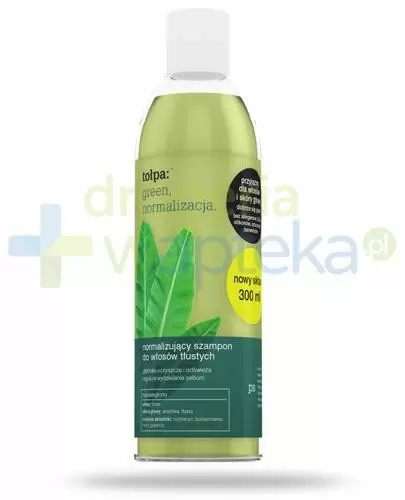 tołpa green normalizacja normalizujący szampon do włosów tłustych 300 ml