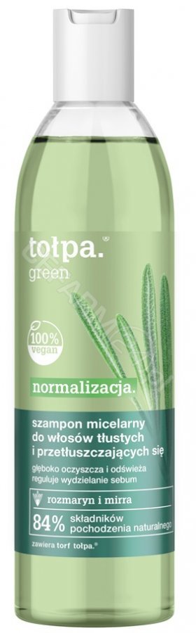 tołpa green normalizacja szampon do włosów tłustych